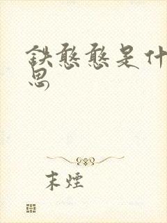 铁憨憨是什么意思