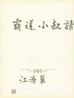 霸道小叔请轻撩