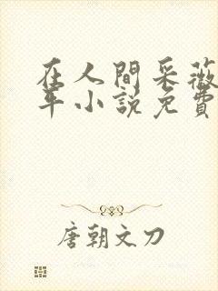 在人间采薇陆三平小说免费阅读