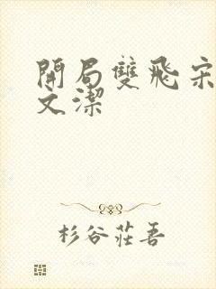 开局双飞宋倩董文洁封面