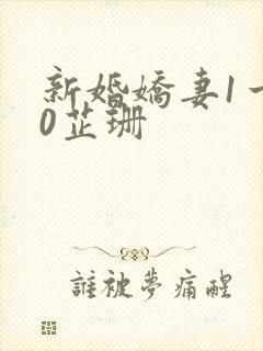 新婚娇妻1一40芷珊