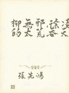 柳无邪,徐凌雪的太荒吞天诀封面