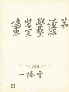 伪装学渣第一次车完整版