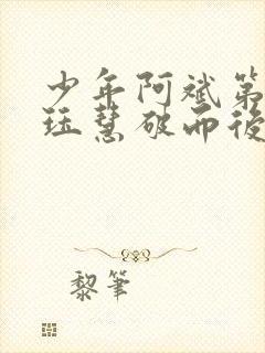 少年阿斌第二部珏慧破而后立