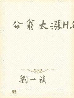 公翁太涨H欲渴