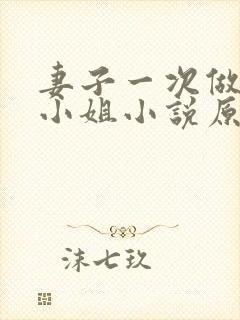妻子一次做客串小姐小说原文