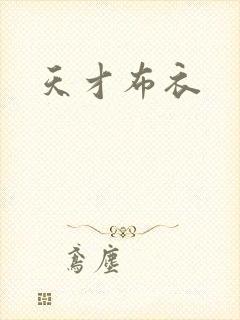 天才布衣