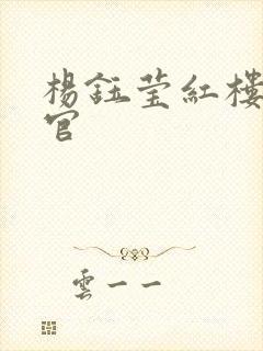 杨钰莹红楼醉高官