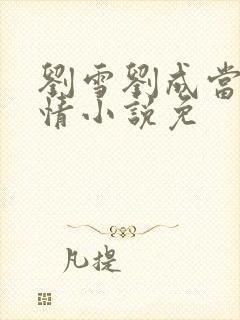 刘雪刘成当代爱情小说免