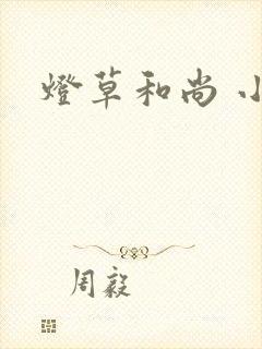 灯草和尚 小说封面