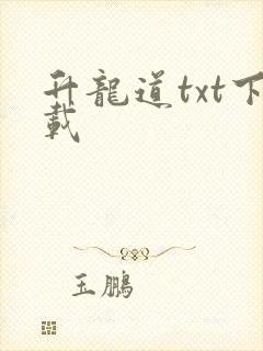 升龙道txt下载