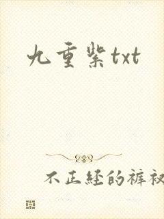 九重紫txt
