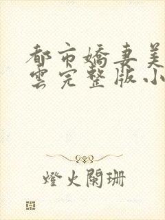 都市娇妻美女如云完整版小说