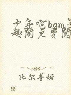 少年啊bgm笔趣阁免费阅读全文下载封面