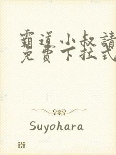 霸道小叔请轻撩免费下拉式漫封面