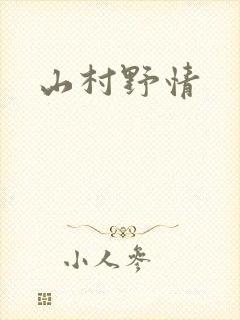 山村野情封面