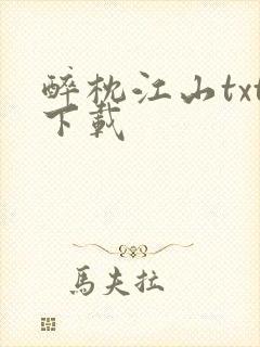 醉枕江山txt下载