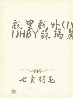 戏里戏外(1V1)HBY苏玛丽全文免费阅读封面