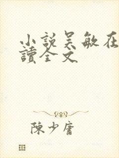 小说吴敏在线阅读全文