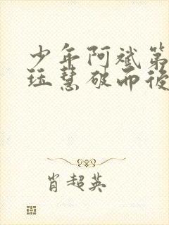 少年阿斌第二部珏慧破而后立