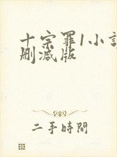 十宗罪1小说未删减版