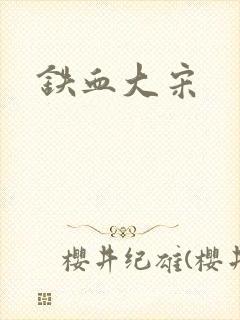 铁血大宋