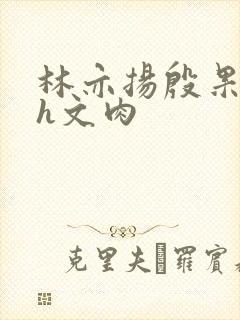 林亦扬殷果高潮h文肉