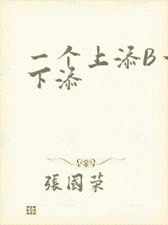 一个上添B一个下添