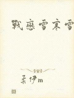 战恋雪寒雪封面