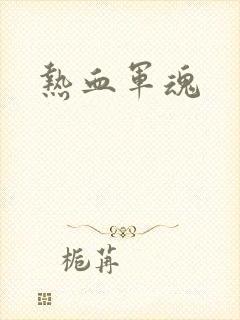 热血军魂封面
