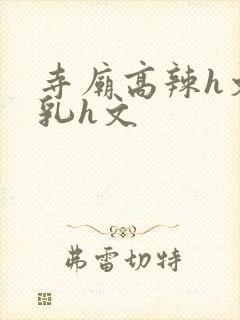 寺庙高辣h文乱乳h文封面