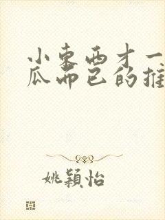 小东西才一根黄瓜而已的推荐书