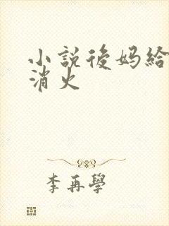 小说后妈给我消消火