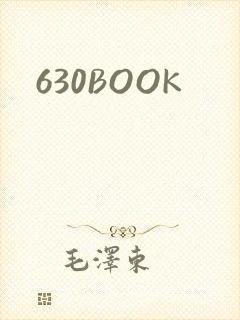 630BOOK封面