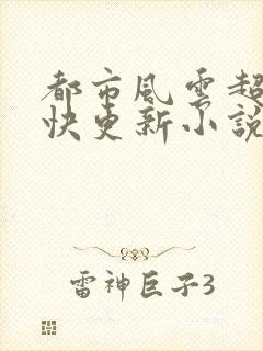 都市风云超前超快更新小说