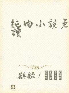 纯肉小说免费阅读封面
