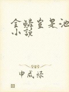 金鳞岂是池中物小说封面