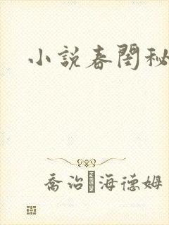 小说春闺秘史