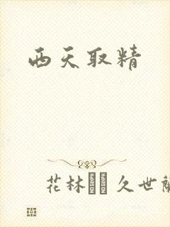 西天取精