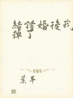 结错婚后我离不掉了