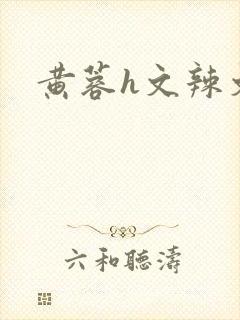 黄蓉h文辣文