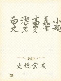 白洁高义小说全文免费笔趣阁在线阅读