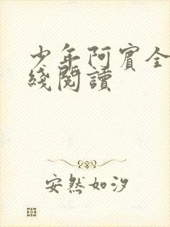 少年阿宾全篇在线阅读