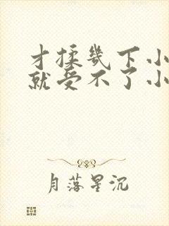 才揉几下小奶头就受不了小说