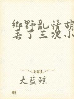 乡野乱情胡秀英丢了三次小说