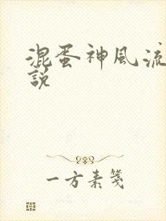 混蛋神风流史小说