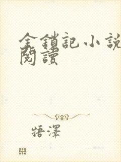 金锁记小说全文阅读封面