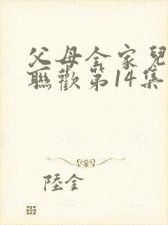 父母全家儿女大联欢第14集