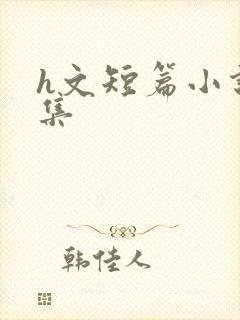 h文短篇小说合集封面