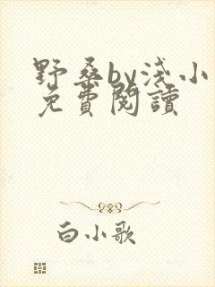 野桑by浅小说免费阅读